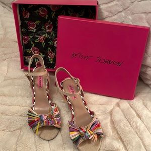 Betsey Johnson-Lizzie Multi Color Wedges